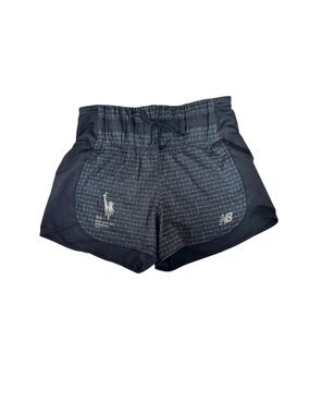 New Balance NYC Marathon Running Shorts Small Black Reflective Athletic